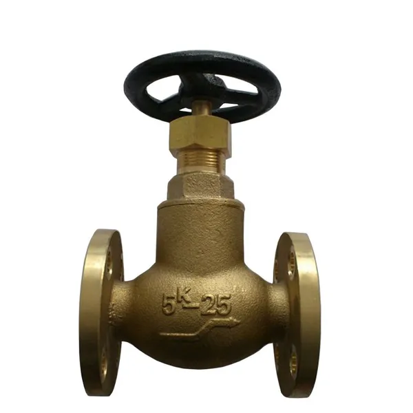 Factory Direct Sales JIS F7346/F7348/F7411/F7413 Marine Straight Flange Type Bronze Globe Valve photo-2