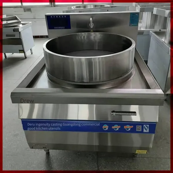Deru Integrated Mutton Soup Pot With 20kw Induction Cooker for Commercial Use, Suitable for Boiling Beef Soup, Power Specifications Can be Customized photo-2