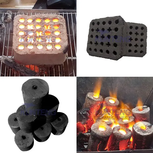Charcoal Briquette Production Line Coal Compress Briquette Machine EPC photo-5
