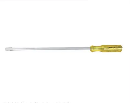 Square‑Shank Through‑Tang Screwdriver, Heavy‑Duty High‑Torque Impact‑Resistant Screwdriver