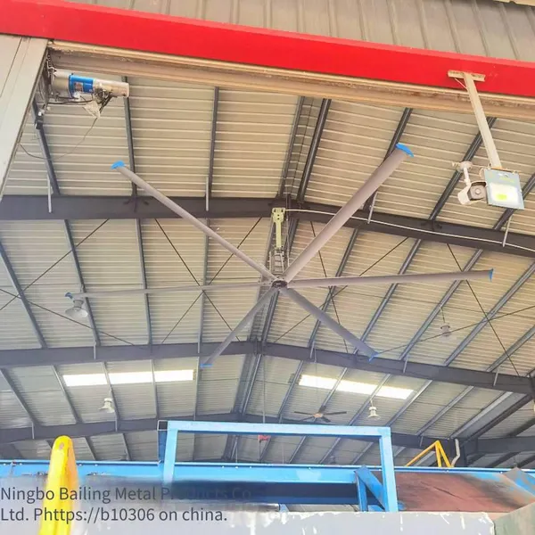 How Much is the 7.2-meter High-power Ceiling Fan of Boling, a Special Ceiling Fan for Cooling in Hubei's Large Industrial Fan Workshops?