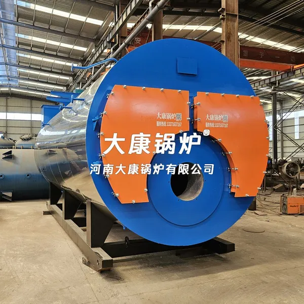 Yinchen Vertical Gas Steam Boiler Compact Vertical Industrial Steam Boiler Small Floor Space Easy Installation photo-3