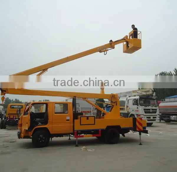 Hot Selling JMC Crew Cab 16m Aerial Work Platform Truck in Libya photo-6
