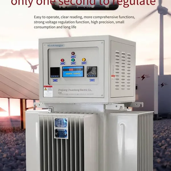 Hongjun Tnsja-2500kva Oil-immersed Inductive Voltage Stabilizer, High-power Industrial Voltage Stabilizer and Regulator, Chuanlong photo-2