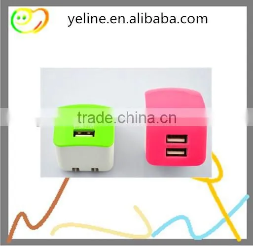 S4 Dual USB Adapter, 2.1A S5 Wall Charger, S6 Candy Color Adapter photo-4
