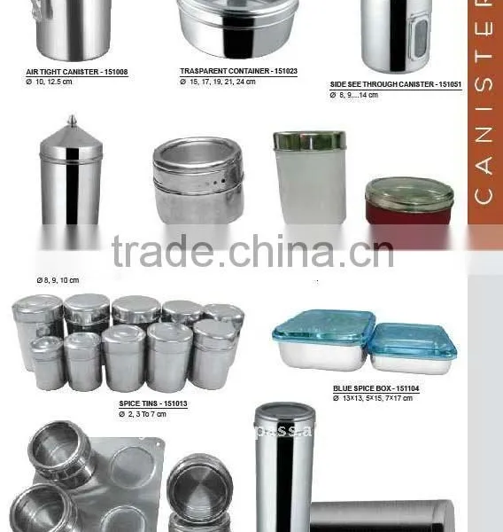 Steel Spice Jar