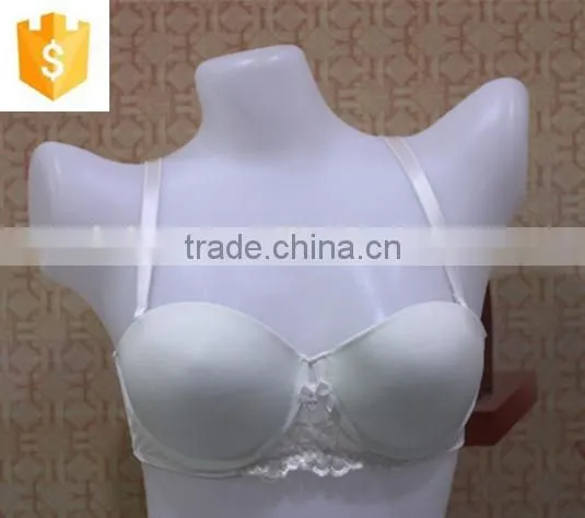 Push up Front Lace /OEM Service Simple Color Bra photo-2