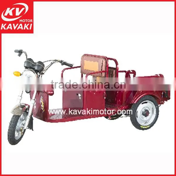 Made In China High Quality 3 Wheel Drum Brake Foldng Cargo Electrical Tricycle For Passenger