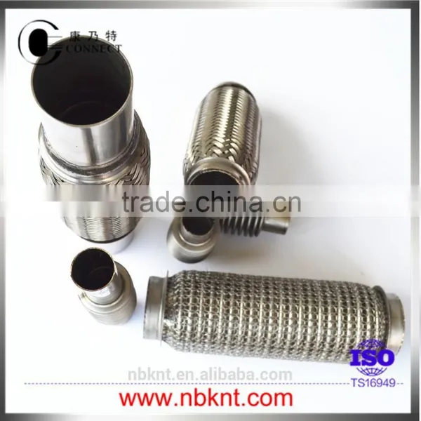 8" Length Stainless Steel Flexible Pipe Without Inter Liner for Auto Exhaust System photo-2