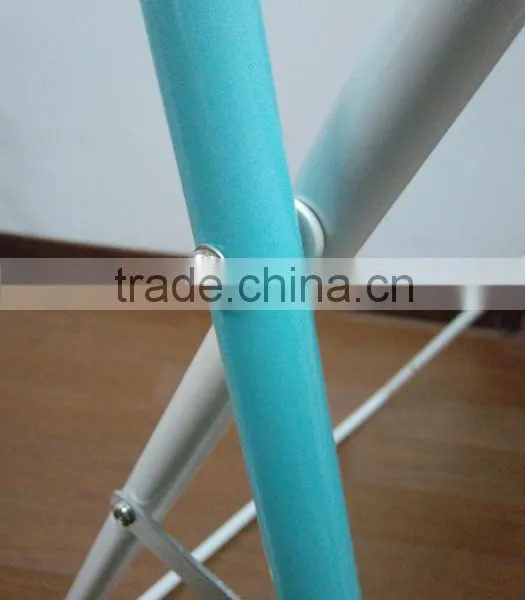 China Supplier Folding Steel Clothes Stand To Hang Clothes photo-6