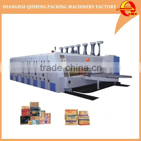 Fully Automatic Corrugated Carton Box Flexo Printer Slotter Rotary Die Cutter