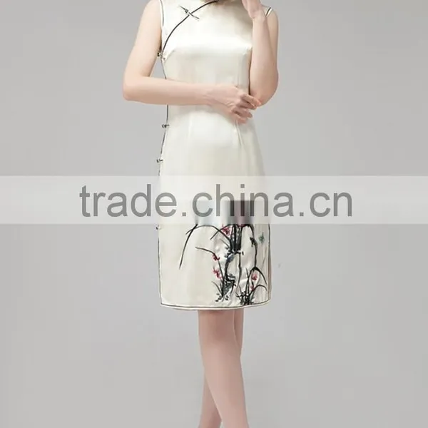2015 High Fashion Dress , Women Embroidered Dress in China photo-2