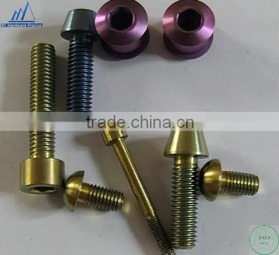 Titanium Bicycle Screw Titanium Plate and Screw