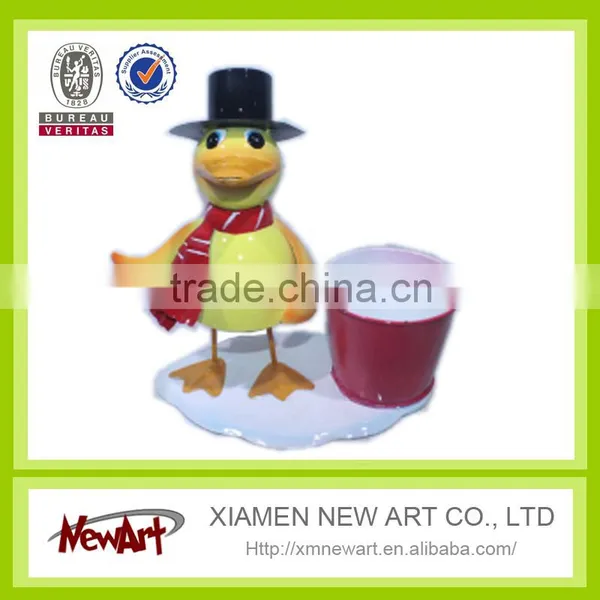 Promotion Duck With Pot Christmas Decoration Sale photo-2