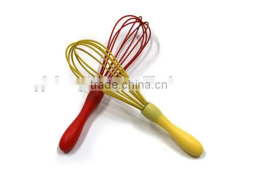 Hot Sale FDA and LFGB Silicone Whisk Silicone Kitchen Utensils for Blending, Whisking, Beating & Stirring