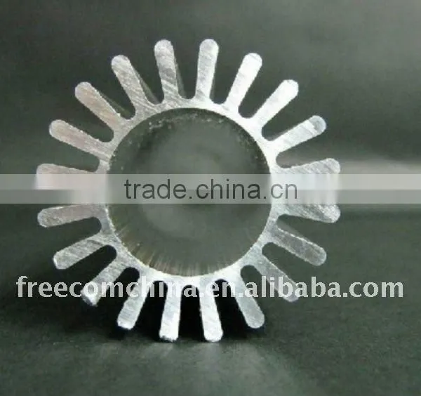 LED Aluminum Extrusion Heat Sink Profile