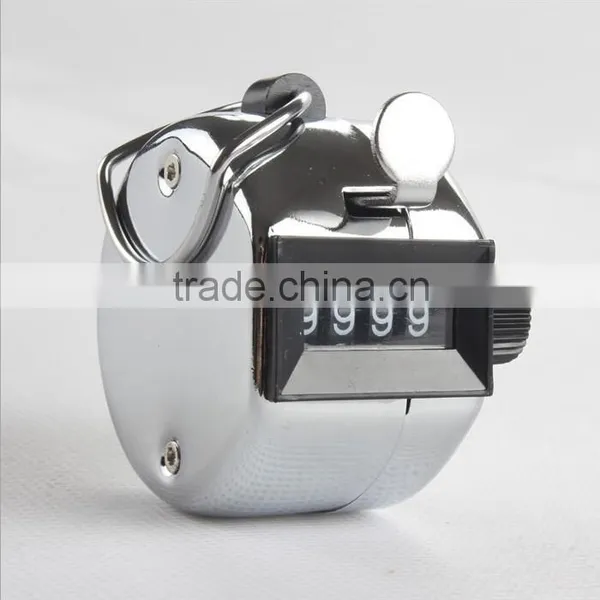 Metalic Hand Held c Tally Metal Counter With 4 Digits 0000-9999