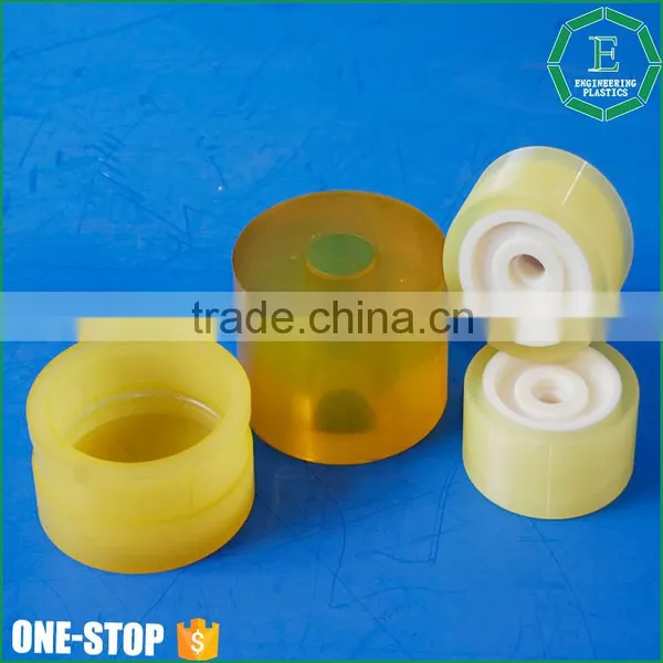Injection Moulding Parts Industrial Smooth Plastic pu Wheel Rollers Manufacturer Polyurethane Wheels Quality Choice photo-4