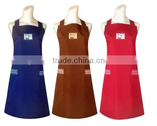 China OEM Cotton Kitchen Apron , Sexy Apron Kitchen photo-3