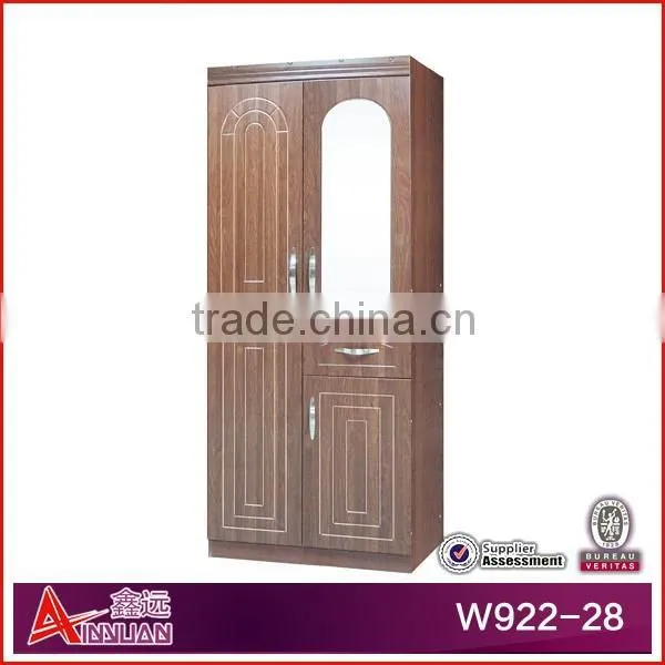 New Design Xinyuan Elegant Bedroom Custom Wooden Cheap Wardrobe Closet photo-2