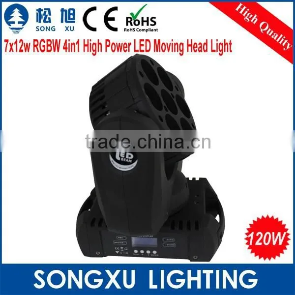 Professional 7*12w Beam Led Moving Head Light for Stage photo-3