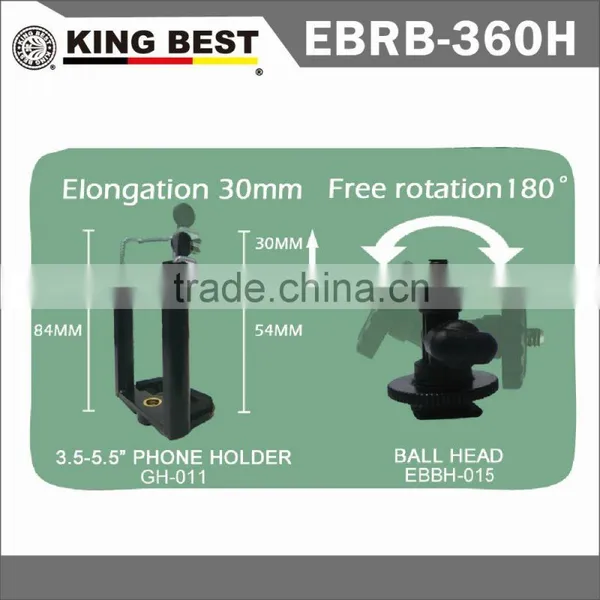KING BEST Timelapse Pan Head Hunting Sports Action Sports Action Video Camera Professional 1/4" Screw Sports Action Video Ca photo-3