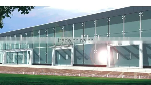 Spider Glass Curtain Wall With Strong Supporting photo-3