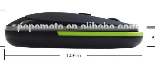 Nano 2.4G Wireless Optical Mouse With DPI Switch (Black) photo-5