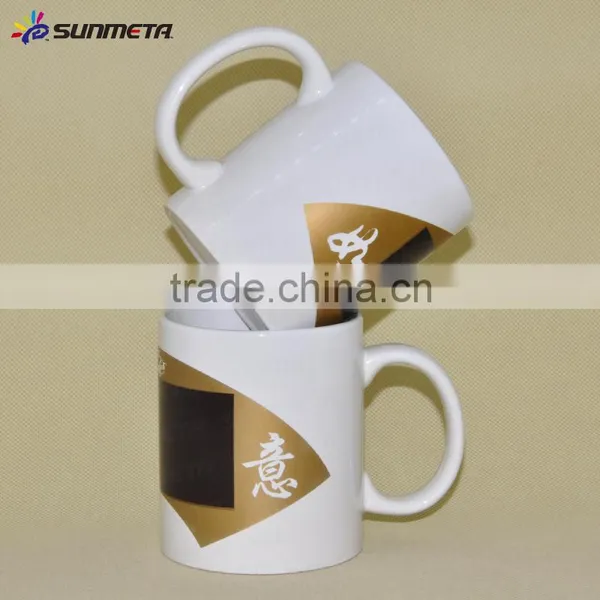 11oz Ceramic White Mug With Fan Color Changing photo-3