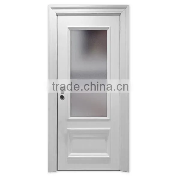 2014 New Design White Photos Interior Stainless Steel Door