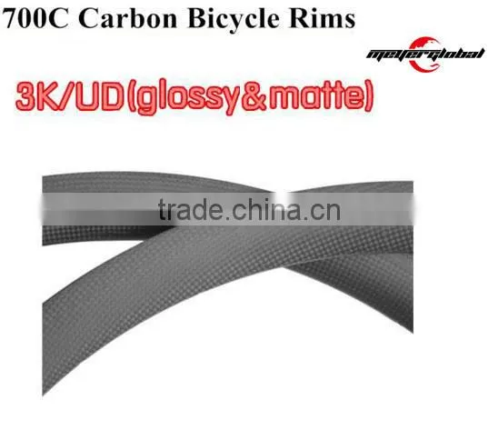 Road Bicycle Wheel Rims 700c 38mm Profile 23mm Width Carbon Road Bike Clincher Wheel Rims Carbon Clincher Wheel Bike Rims photo-3