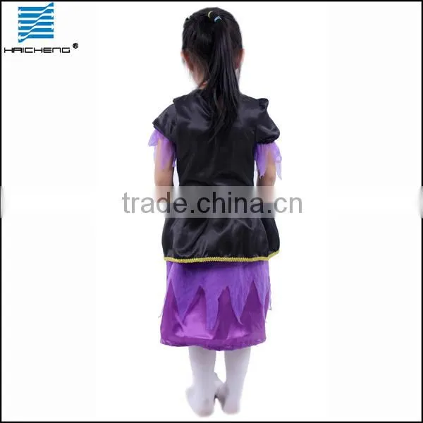 Halloween Stage Wear Girls Witch Dress Costume for Party
