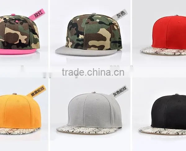 Wholesale New Design High Quality Custom Blue Camo Baseball Cap