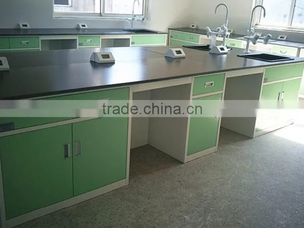 Steel Lab Furniture Steel Corner Table With Table Top photo-4