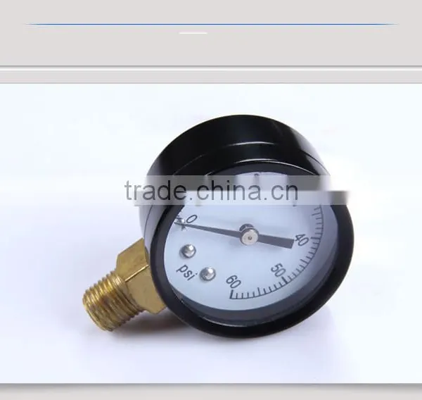 Npt1/8 1500psi Black 20mm Mini Pressure Gauge Stainless Steel Pressure Gauge photo-6