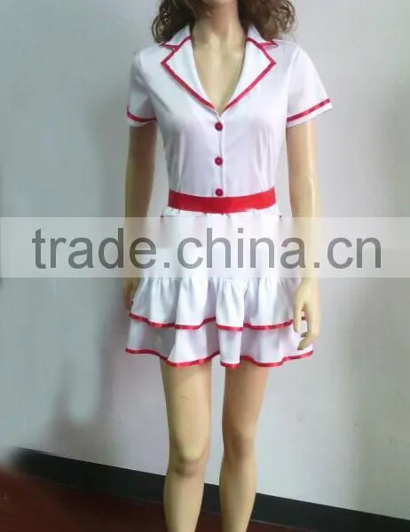 Party Sexy Hot Nude Nurse Doctor Costume Dress Clothes