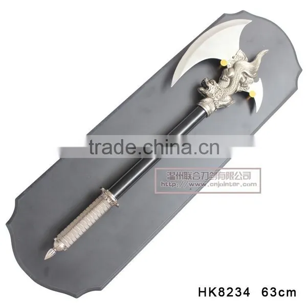 Wholesale Dragon Axe Decorative Swords HK8234 photo-2