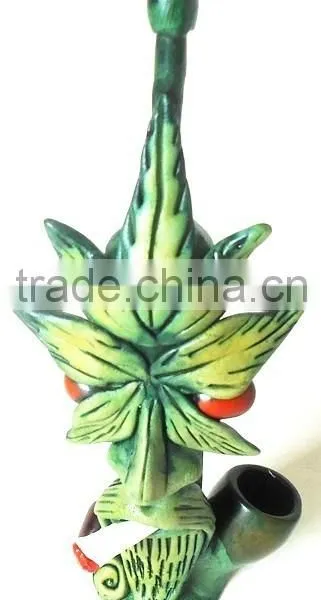 Figurine Shaped Hand Crafted Smoking Pipes - MJ The Leaf Man photo-2