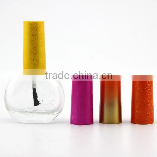Clear Unique Design Glass Empty Nail Polish Bottle Customized Accept photo-2