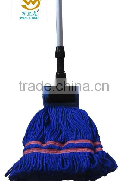 #D200D Magic Blue Microfiber Mop,Loop End Microfiber Mop Head. photo-2