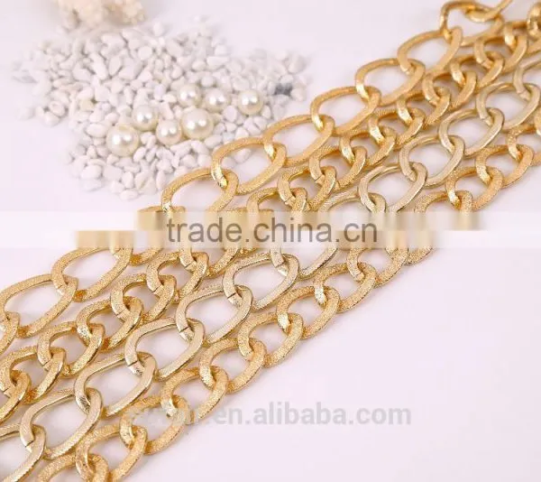 2016 Factory Direct Latest Technology Sell Multi-Surface Grinding Embossed Aluminum Chain