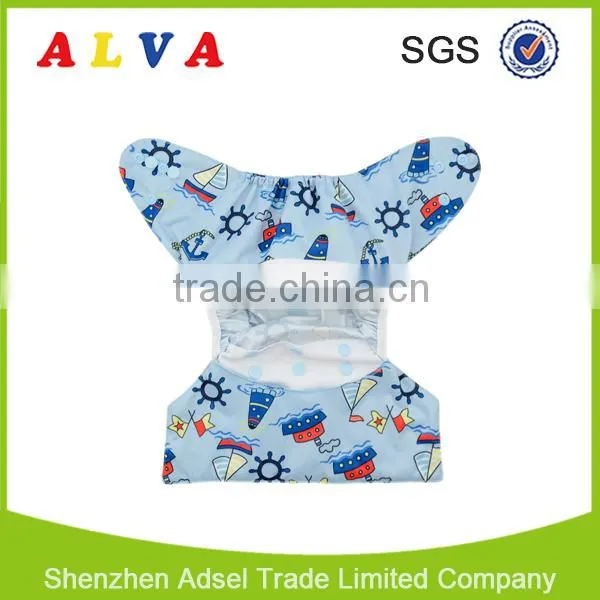 Alva 2016 Environmental Washable Printed Patterns Diaper Cover Adult Diaper Covers photo-2