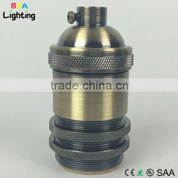 CE E27 Brass Modern Lamp Socket for DIY Droplight photo-2