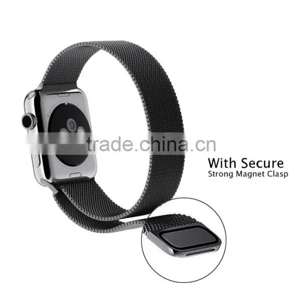 For Apple Watch Band 38mm Milanese Loop Woven Stainless Steel Mesh,For Apple Watch 38mm Band Luxury photo-6