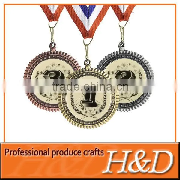 Free Mold Best Price Metal Gold/Silver/Bronze Medal
