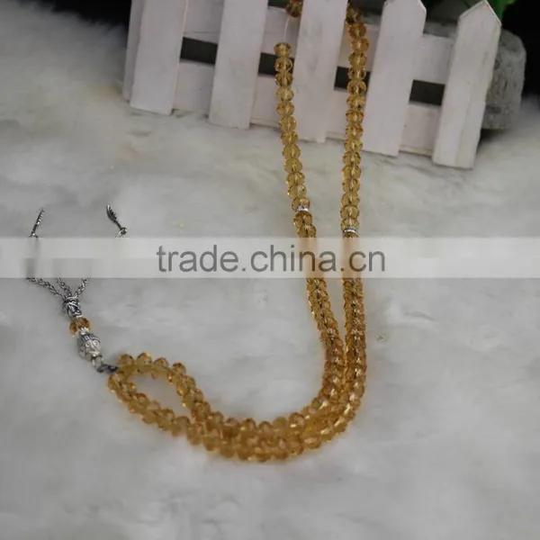 Factory Directly Sale Best Quality K9 Crystal Material Muslim 99pcs/strand Prayer Beads Hot Selling photo-2