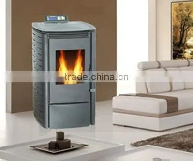 Home Using Small Wood Pellet Stove With Remote Control 6KW photo-4