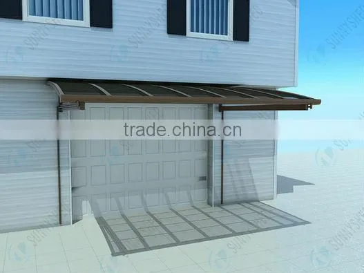 Modern Design With Aluminum Window Shed Simple Awning