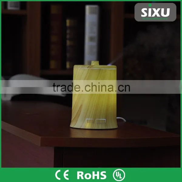 Wood Grain Oil Perfume Diffuser Electric Rechargeable Ultrasonic Humidifier photo-3