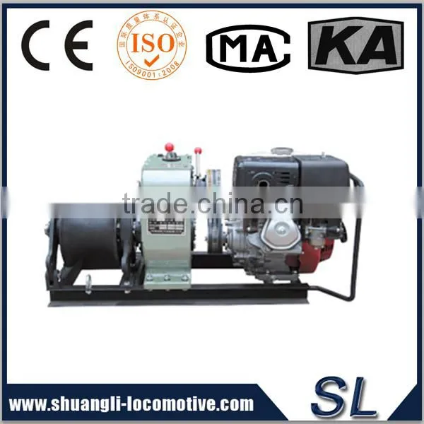 China Factory Gasoline Speedy Petrol 5 Tons Engine Powered Hoist Winch 5 Tons photo-6